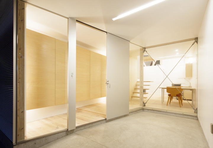 アルミフラッシュ吊り扉