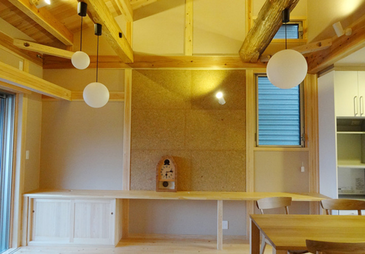 伸びやかに繋がるリビング