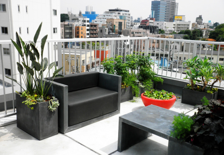 第2のリビングであるテラス