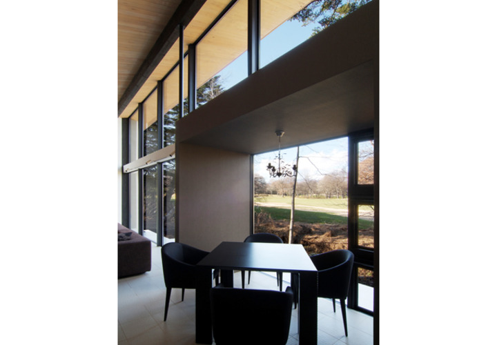 浅間山の雄姿を望む