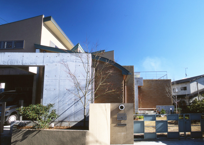 パティオ（中庭）のある家