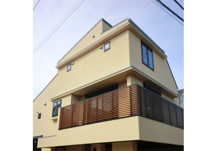 外壁仕上げも和モダンで・・・。