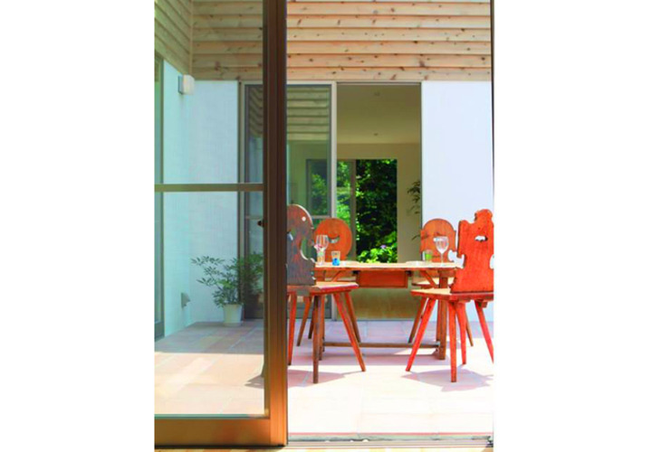 ガーデンパーティ♪中庭にて