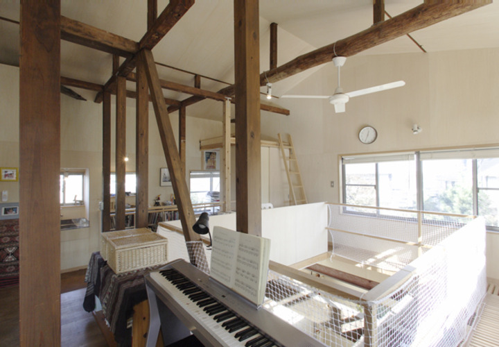 吹抜けまわりの風景