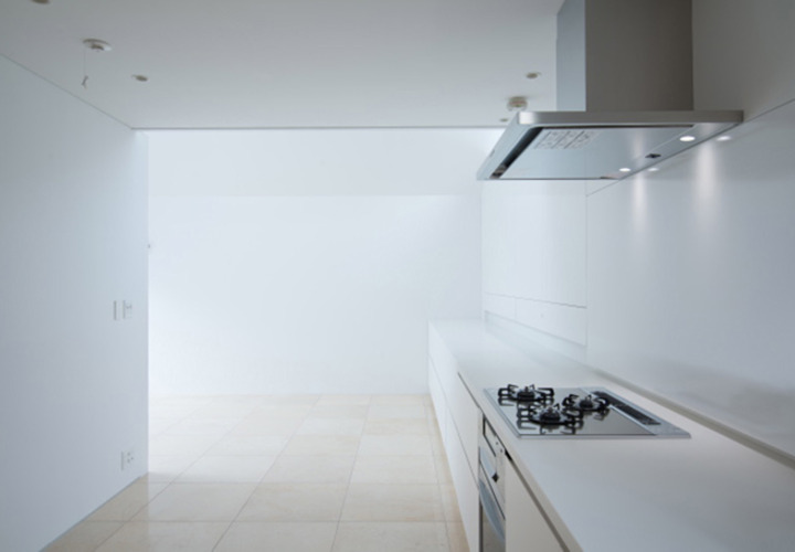 長いキッチンカウンター