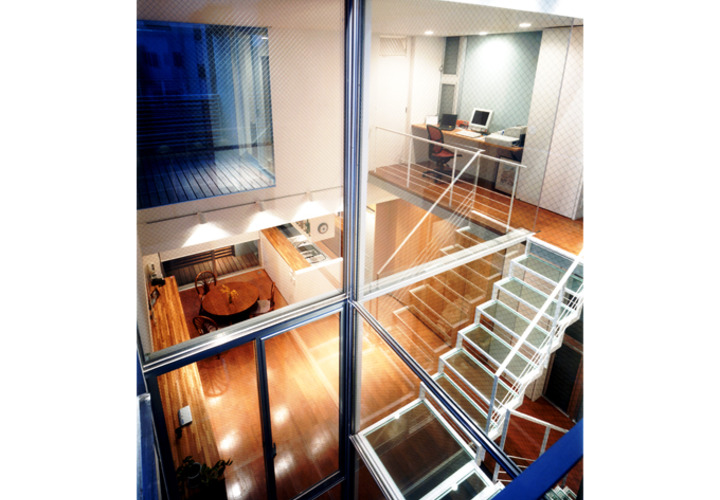 外部と内部が一体となる空間