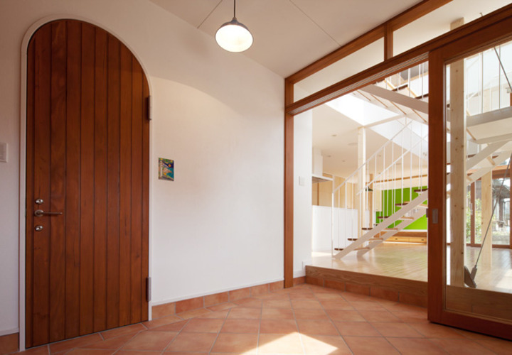 エントランスのポーチ