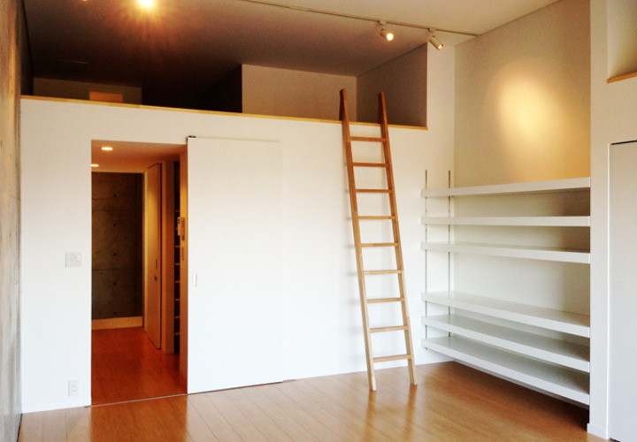 ロフト付きワンルーム賃貸住宅