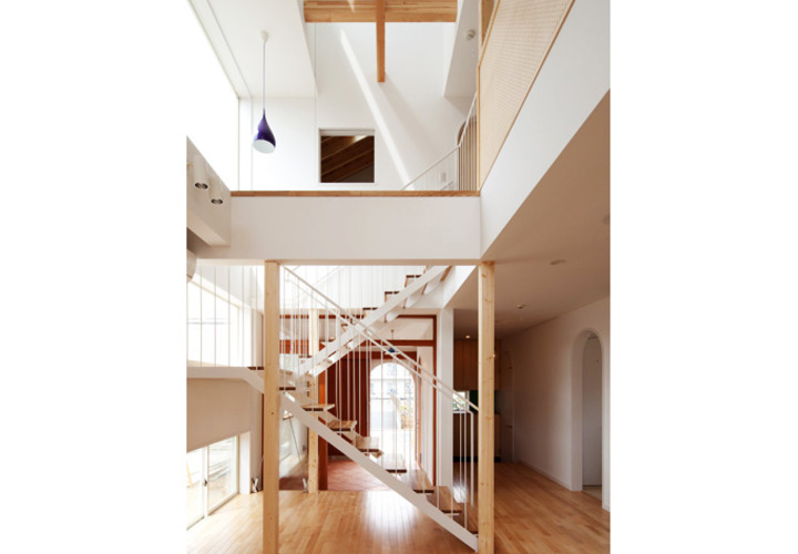 吹抜けと階段