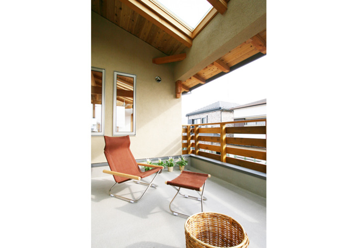 いろいろ使える半外部空間インナーバルコニー
