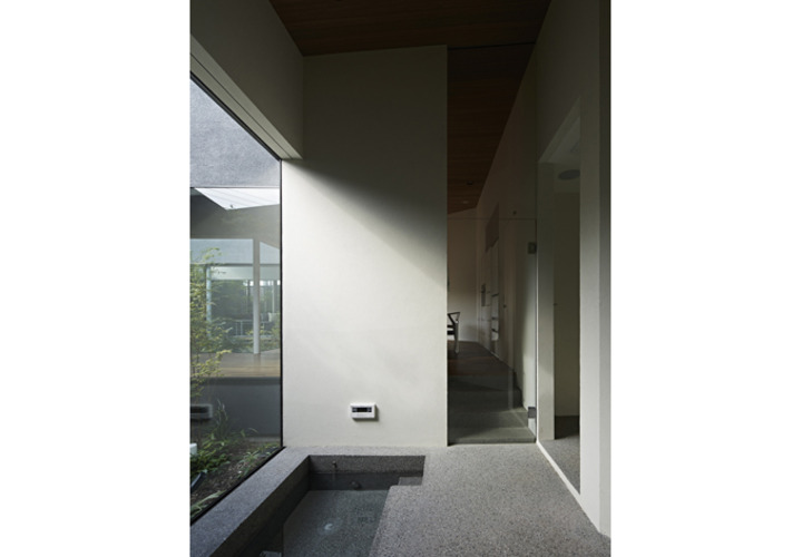 床を掘り込んだ浴室