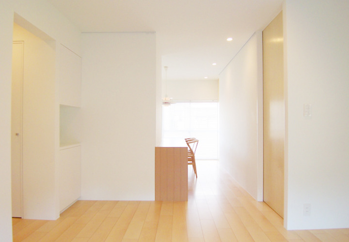 引戸の手前に「壁」 をつくる