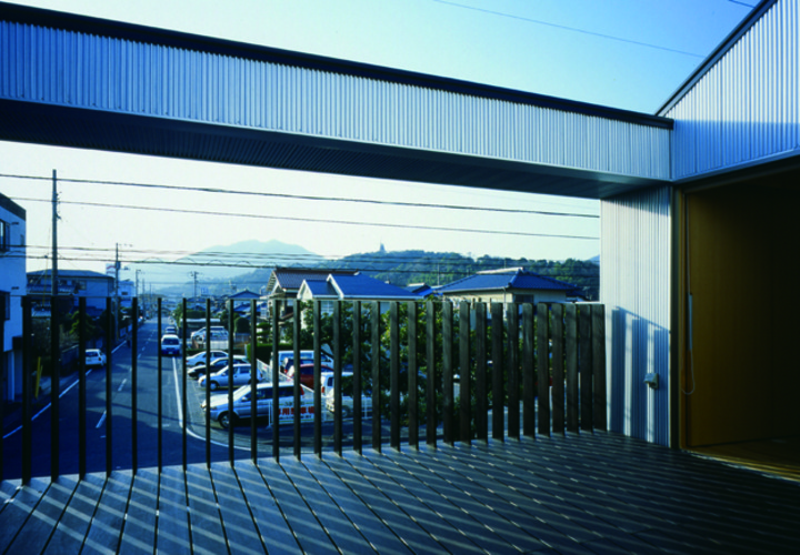 風景との連続感