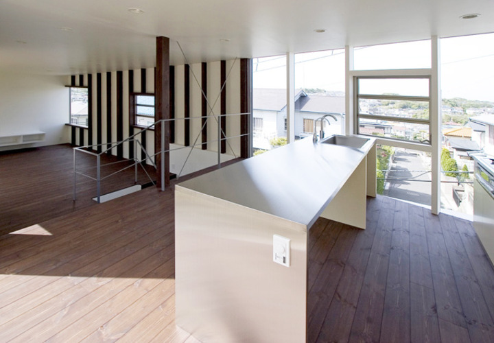 見晴らしのよいキッチン・ダイニング