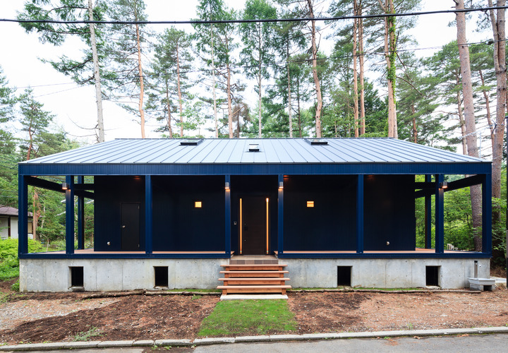 別荘に行きたくなるエントランス