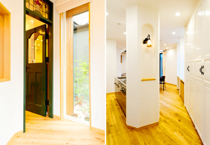 アンティークを楽しむ家