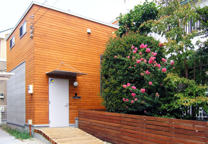 木素材を感じる住宅