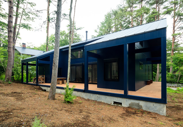 ガルバリウム鋼板の外壁