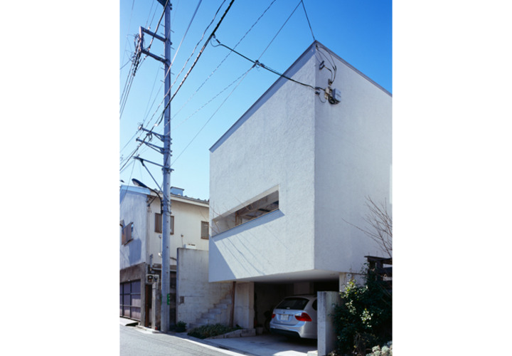 サイディング壁の外観