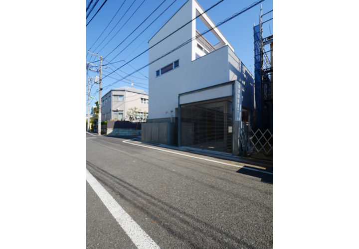 サイディング壁の外観