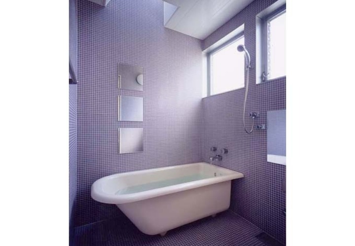 湯船につかりながら星空を