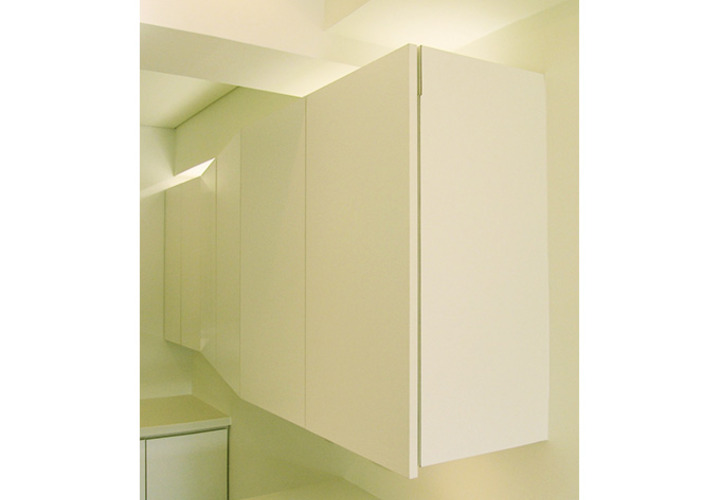 後から延長出来るデザインの造り付け収納