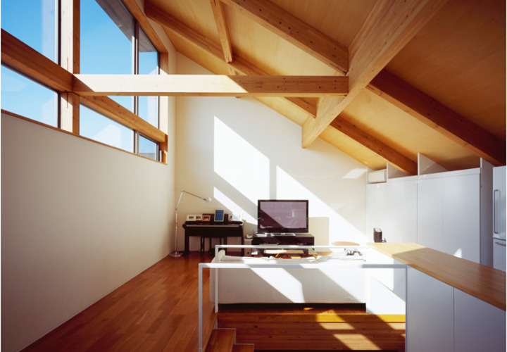 壁一面のハイサイドライト