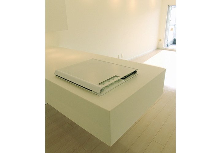 使用しない時は蓋が出来るガスコンロ