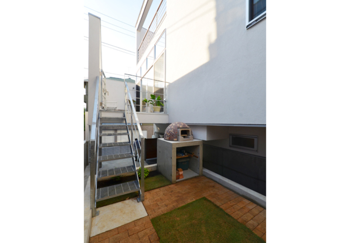 窯を配置した愉しみの空間