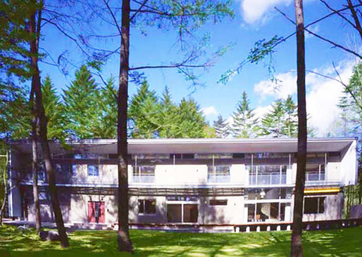 軽井沢の別荘・外断熱