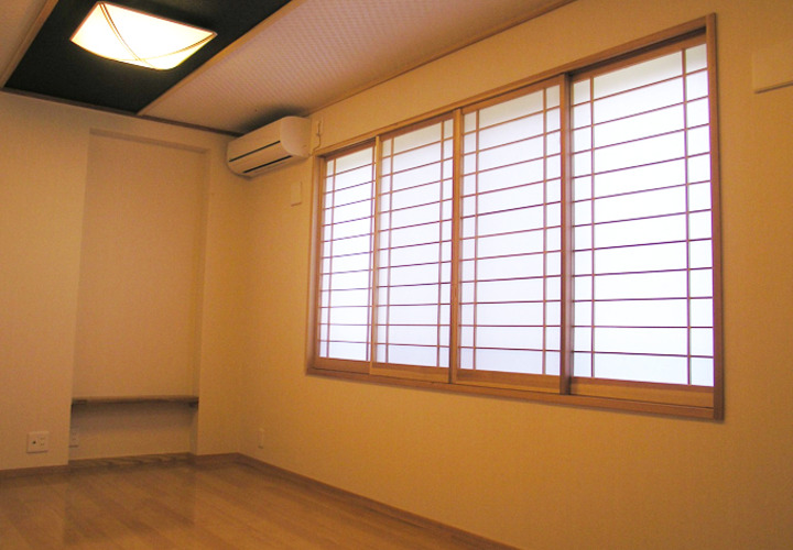 お客様がこころおきなくくつろげる店舗客室