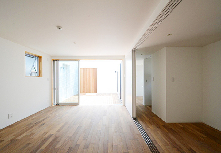 引き戸で自由にアレンジできる部屋