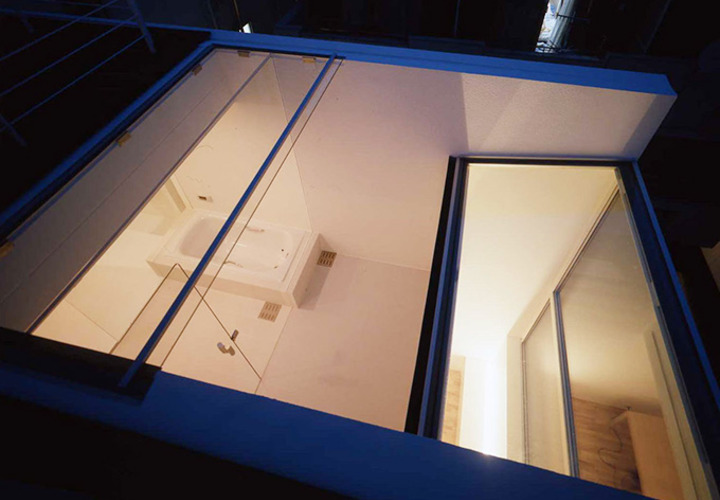 プライバシーを守りながら光を取り込むライトボックス