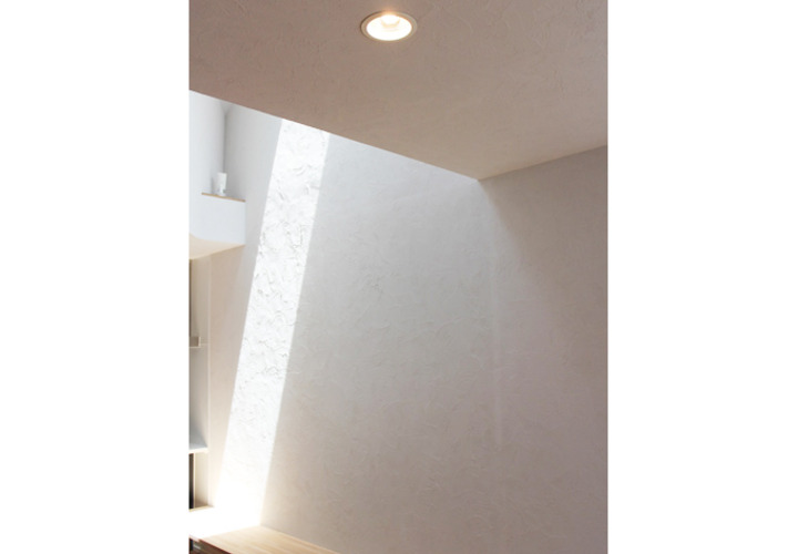 自然光で一日の変化を感じる