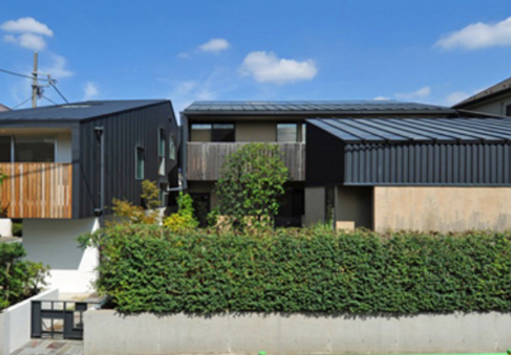 10年前に建てられた母屋とANNEXの外観