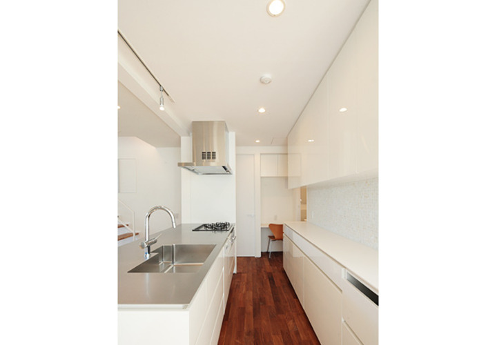 大容量のキッチン収納