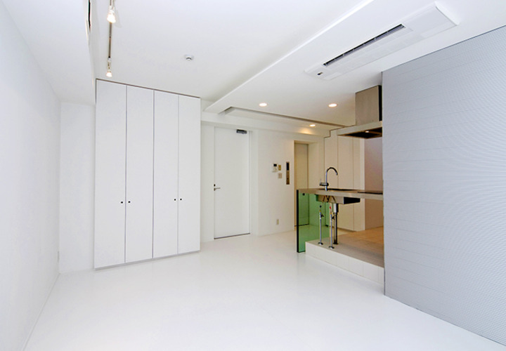 スタジオタイプの居室