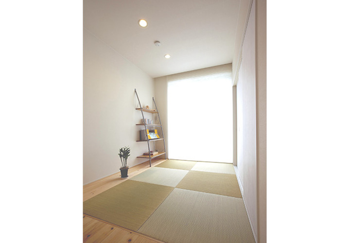 リビング脇でもマッチングできる和室