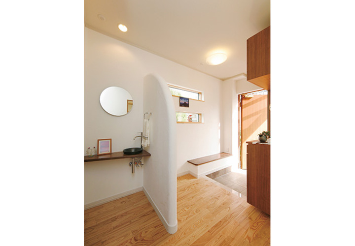 小さな手洗いスペース