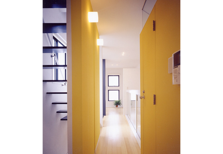 2階ギャリー、将来の2つの子供室に展開