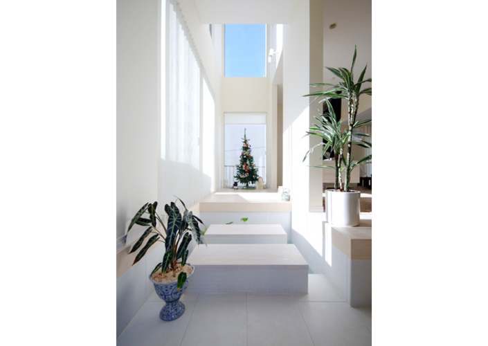 遊び心を形にした家（旗竿敷地）