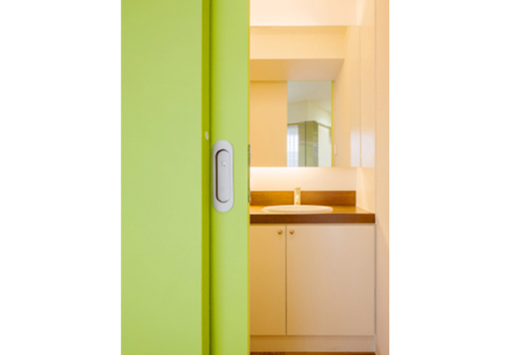 間接照明のトイレ