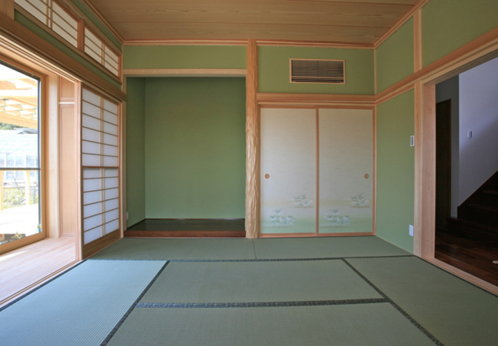 家の風格を感じさせる床の間