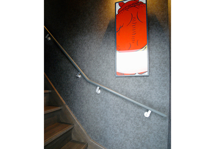 階段もお気に入りのギャラリースペース