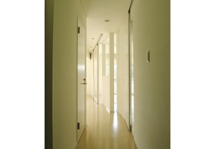 採光が出来る間仕切り壁