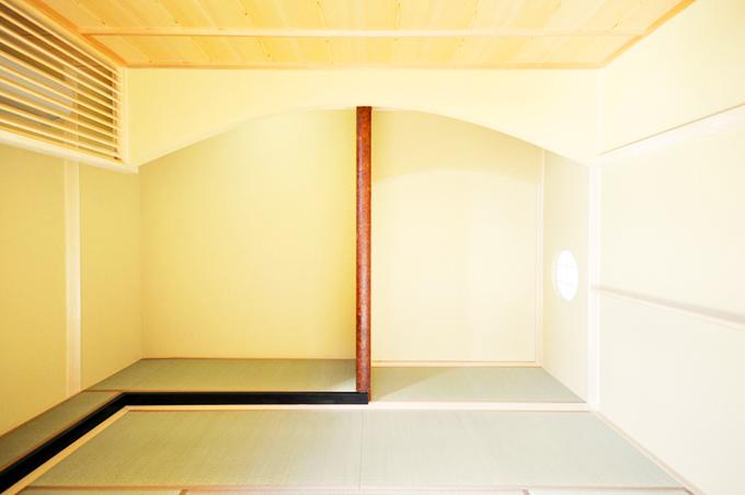 景色が繋がる床の間