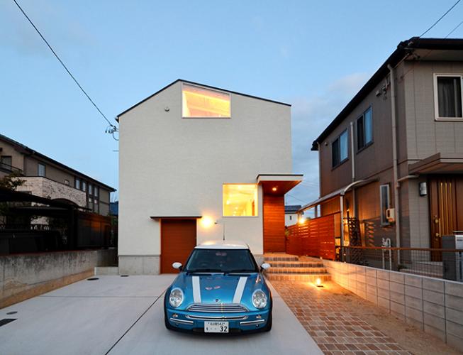 バイクガレージのある住まい