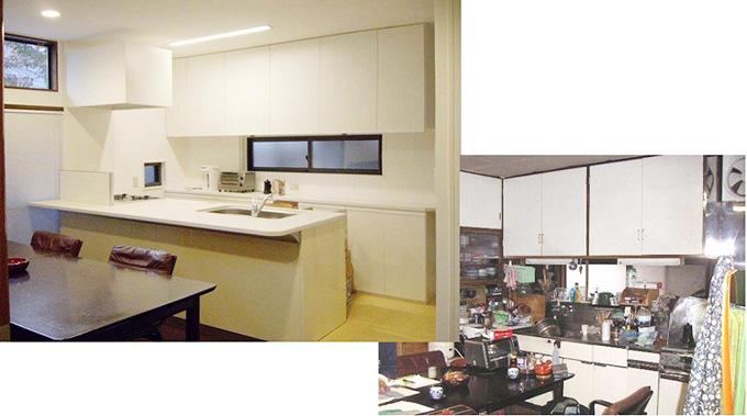 戸建リノベーション(築45年昭和の家を気分も一新)