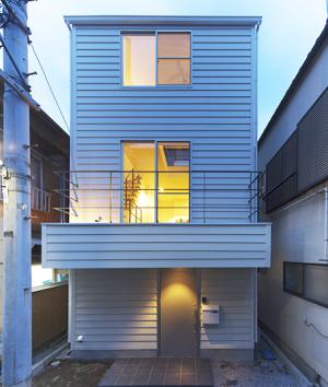 北砂のアメリカン好き狭小住宅