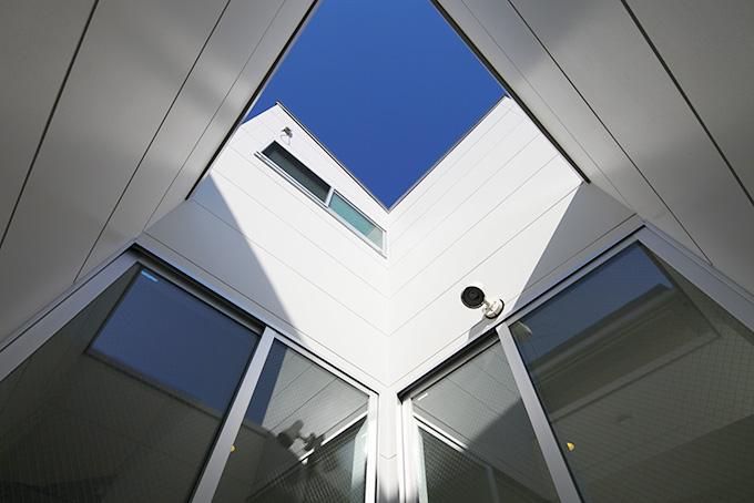 代田のライトコートのある家